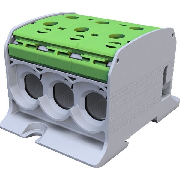 Simet Złączka szynowa gwintowa Al/Cu STB 95-3 (87560) SIMBLOCK zielony 81103005 9624895 5907813232763