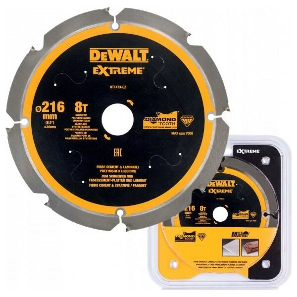 Dewalt Tarcza Pilarska do włókno-cementu 216X30MM (DT1473) 9662853 5035048540947