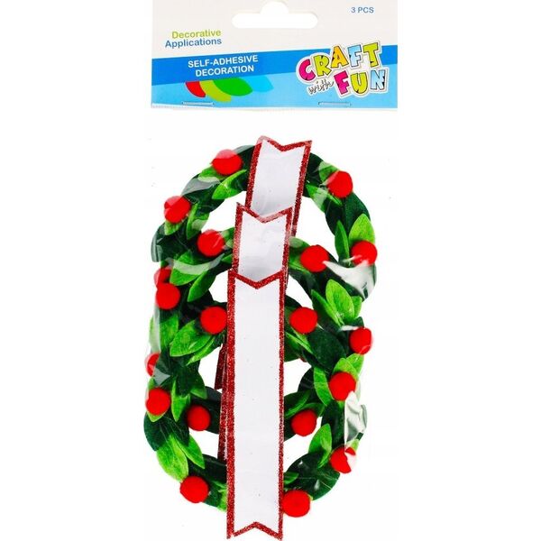 Craft with Fun OZDOBA BN ORNAMENT SPRZYL 9,5CM 3SZT CF 12/144 9699996 5908275193197