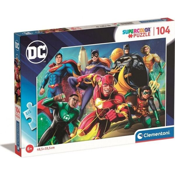 Clementoni Clementoni Puzzle 104el DC Comics JL 1 25721 9750347 8005125257218