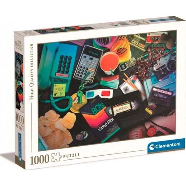 Clementoni Clementoni Puzzle 1000el Nostalgia 80 39649 9750385 8005125396498