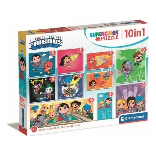 Clementoni Clementoni Puzzle 10w1 DC Comics 20272 9783524 8005125202720
