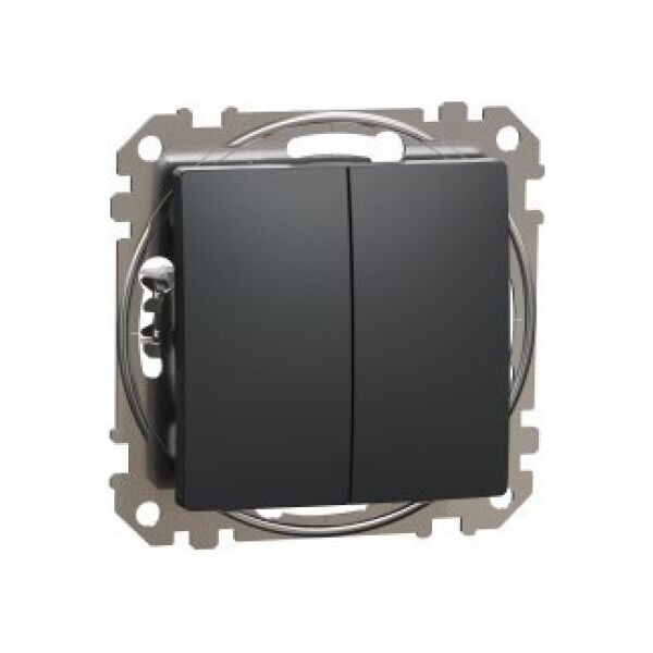 Schneider Electric Sedna Design & Elements Łącznik świecznikowy czarny antracyt SDD114105 9806188 3606481479907