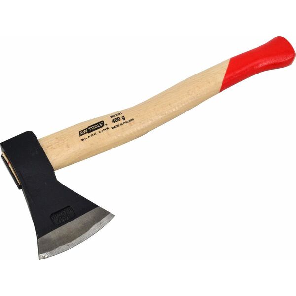 AWTools Siekiera ciesielska 0,4 kg trzonek drewniany Black Line AW33050bl 9892624 5903678609184