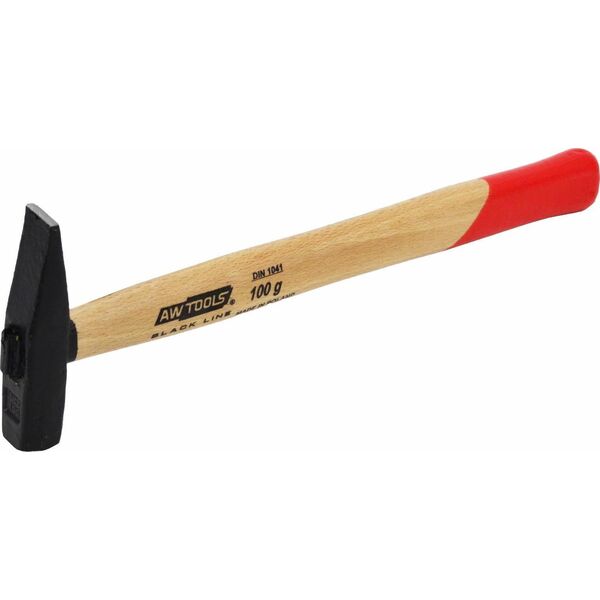 AWTools AWTOOLS MŁOTEK ŚLUSARSKI 0,1 kg TRZONEK DREWNIANY BLACK LINE AW32031BL 9900387 5903678609023