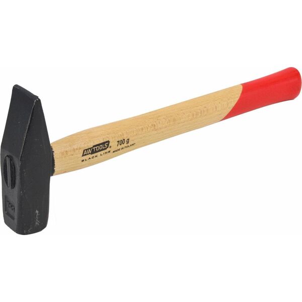 AWTools AWTOOLS MŁOTEK ŚLUSARSKI 0,7 kg TRZONEK DREWNIANY BLACK LINE AW32036BL 9900392 5903678609078