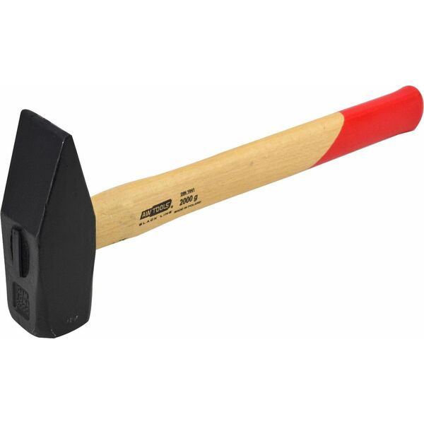 AWTools AWTOOLS MŁOTEK ŚLUSARSKI 2,0 kg TRZONEK DREWNIANY BLACK LINE AW32040BL 9900396 5903678609115