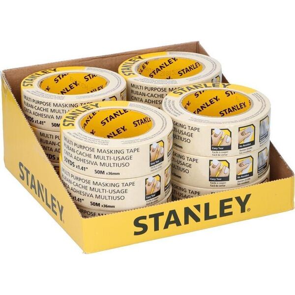Stanley Stanley - Taśma maskująca 3.6 x 50 m 10073871 68811820064