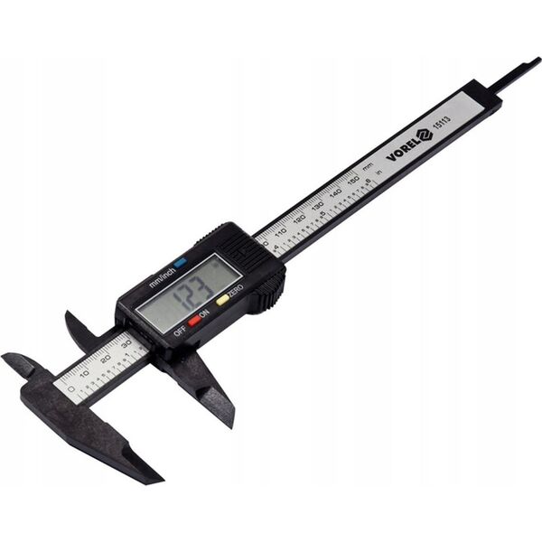 Vorel VOREL SUWMIARKA ELEKTRONICZNA 150mm / 0,01mm CARBON 15113 T15113 9922545 5906083066061