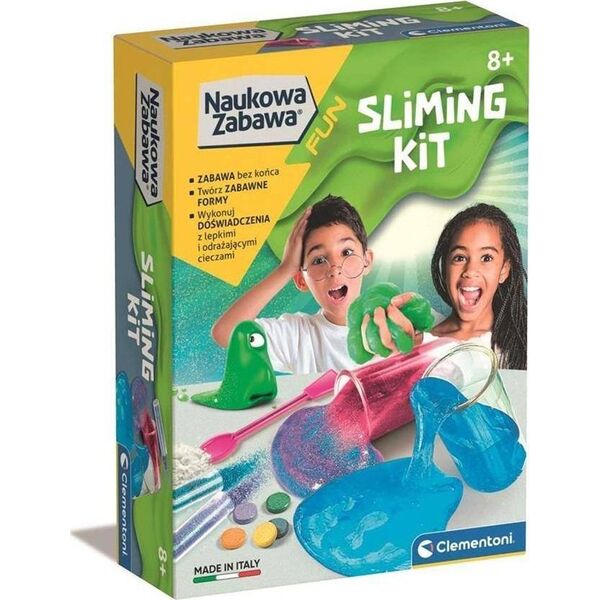 Clementoni Zestaw Naukowy Doświadczenia Slime 9945117 8005125507221