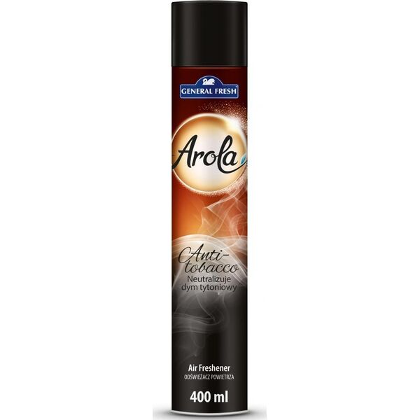 General Fresh Odświeżacz powietrza AROLA Spray 400ml antytabak GENERAL FRESH 10094011 5900785709097