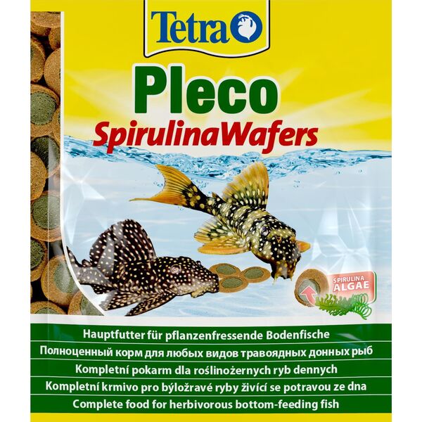 Tetra Tetra Pleco Spirulina Wafers 15 g saszetka 10104362 4004218281899