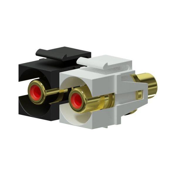 Adapter AV Procab RCA (Cinch) x2 - RCA (Cinch) x2 czarny (VCK107P/B) 10191169 5414795036147