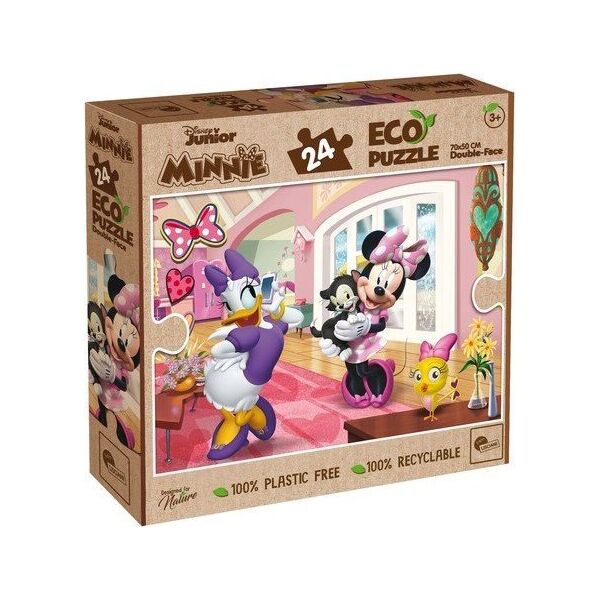 Lisciani LISCIANI DISNEY PUZZLE EKO DWUSTRONNE MINNIE 24 EL. 10195182 8008324091812
