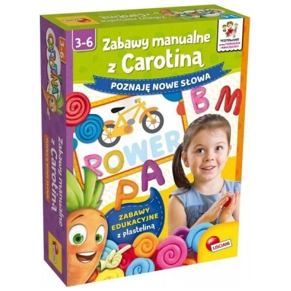 Lisciani LISCIANI CAROTINA ZABAWY MANUALNE Z CAROTINĄ - SŁÓWKA 10195407 8008324093953