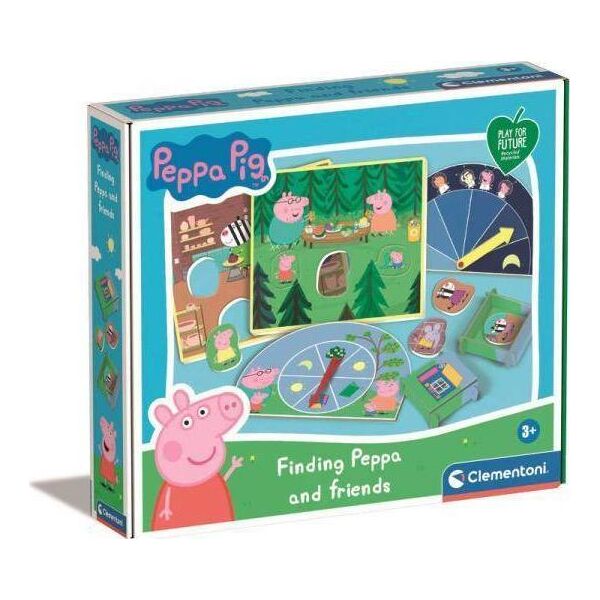 Clementoni Clementoni Znajdź Pepe i przyjaciół. Świnka Peppa 16739 10246296 8005125167395