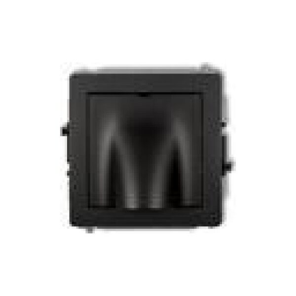 Karlik DECO Mechanizm wypustu kablowego czarny mat 12DWPK 10250391 5901832006381