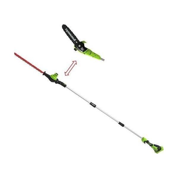 Piła łańcuchowa Greenworks GD40PSH 40 V 20 cm 10316134 6952909074368