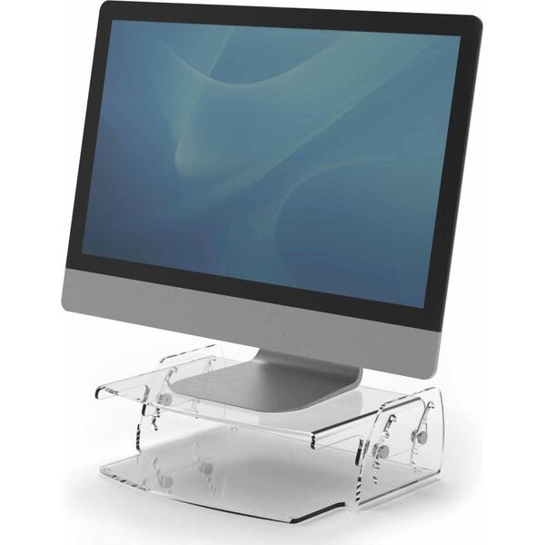 Fellowes Podstawka regulowana pod monitor Clarity Fellowes 9731101 10383726 43859752706