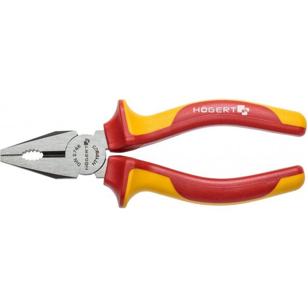 Högert Technik Szczypce uniwersalne 160mm, 1000V, VDE 10396721 5901867199331