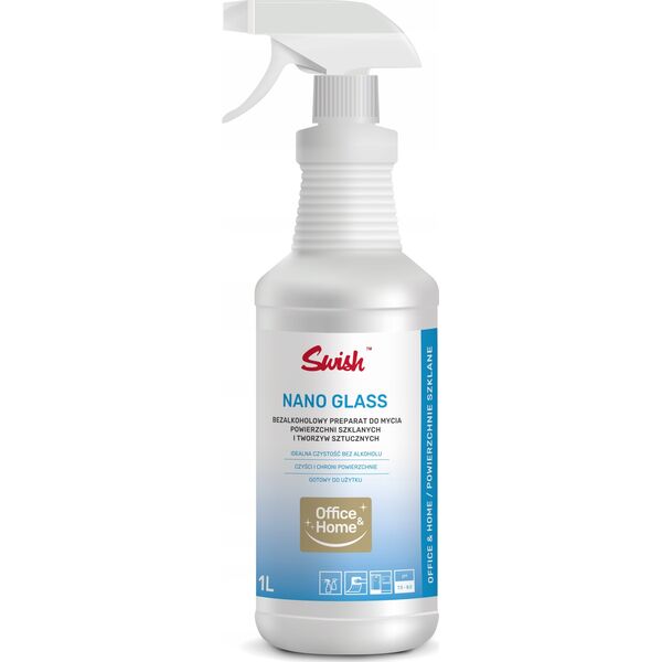 Swish Swish Nano Glass - Płyn do mycia szyb z nanotechnologią - 5 l 10400955 5907662641006