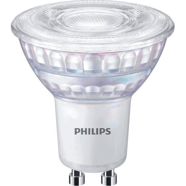 Philips Żarówka LED GU10 6,2W 650lm - 230V 3000K (ciepło-biała) 120 stopni - MASTER LED spot VLE D 6,5W-80 GU10 930 120D Philips 10491403 8718699706098