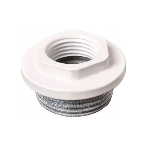 Hydroland KOREK GRZEJ. REDUKCYJNY 1X1/2 BIAŁY PRAWY // G.KB.R.1P-1/2. 10588602 5900308734896
