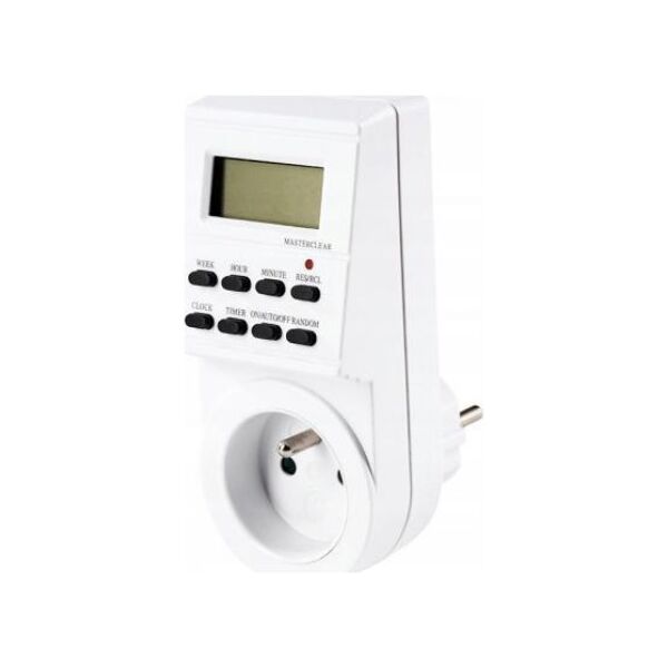 Elcan Programator włącznik wyłącznik czasowy LCD Timer 10698567 5902276591723