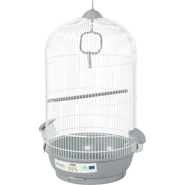 Zolux ZOLUX Klatka PRIMO CARMEN 50 cm, kol. szary/biały 10753473 3336021042321