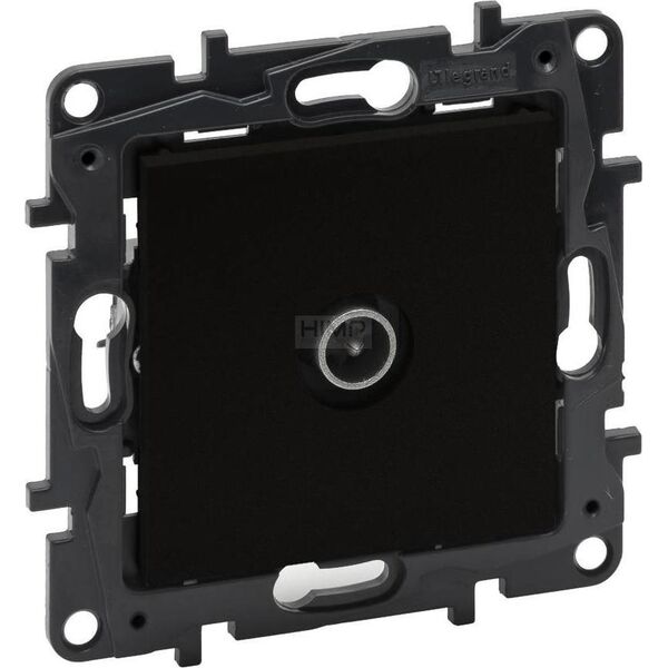 Legrand Gniazdo antenowe Legrand Niloe Step 863574 TV końcowe gniazda czarne 10800286 3414971842892