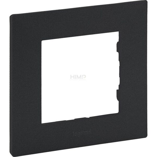 Legrand Ramka pojedyncza Legrand Niloe Step 863791 antracyt 10802147 3414971843769