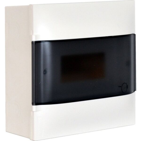 Legrand Rozdzielnica modułowa Legrand Practibox S 134218 natynkowa 1x8 modułów IP40 drzwi przezroczyste 10802592 3414971197510