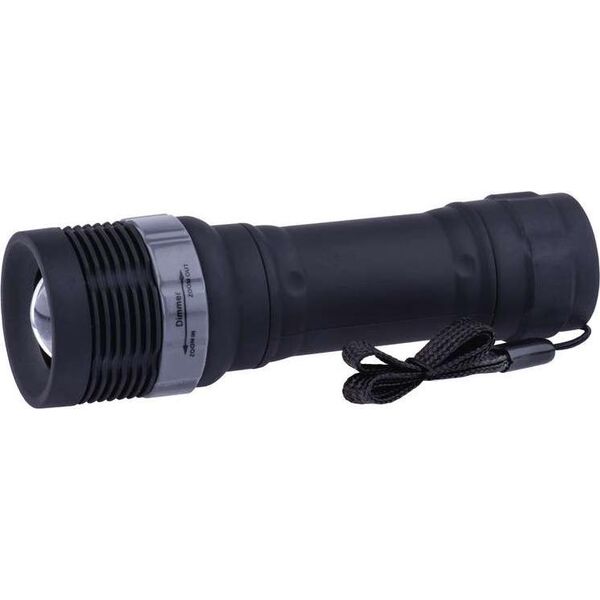 Latarka Emos Latarka LED 3W, czarna, zasięg 125m, zoom, 3xAAA - P4702 Emos 10863211 8592920038673