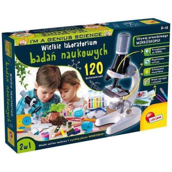 Lisciani Mały Geniusz - Wielkie laboratorium badań 11021636 8008324094134
