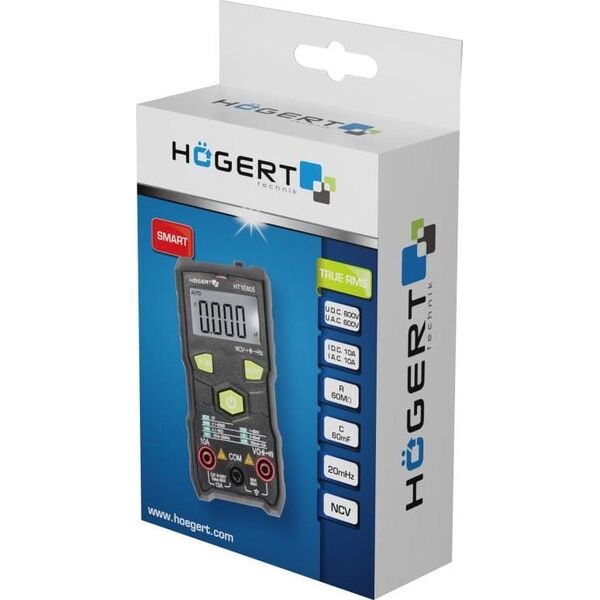 Högert Technik Ht1E605 Uniwersalny Miernik Cyfrowy Full-Smart 11023605 5902801365652