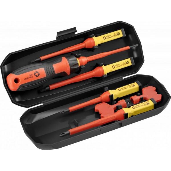 Högert Technik Ht1S998 Wkrętaki - Zestaw 8 Szt, Izolowane 1000V 11023961 5902801350016