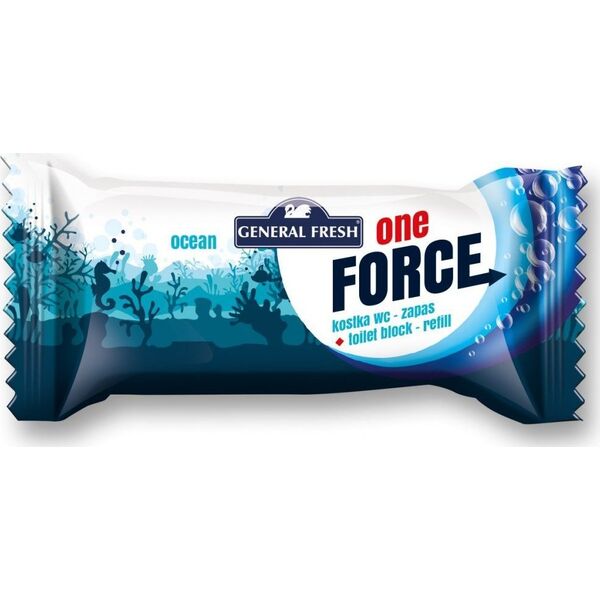 General Fresh General Fresh, Kostka WC, zapas, Morski, 1 sztuka (HIT) 11063976 5900785320001