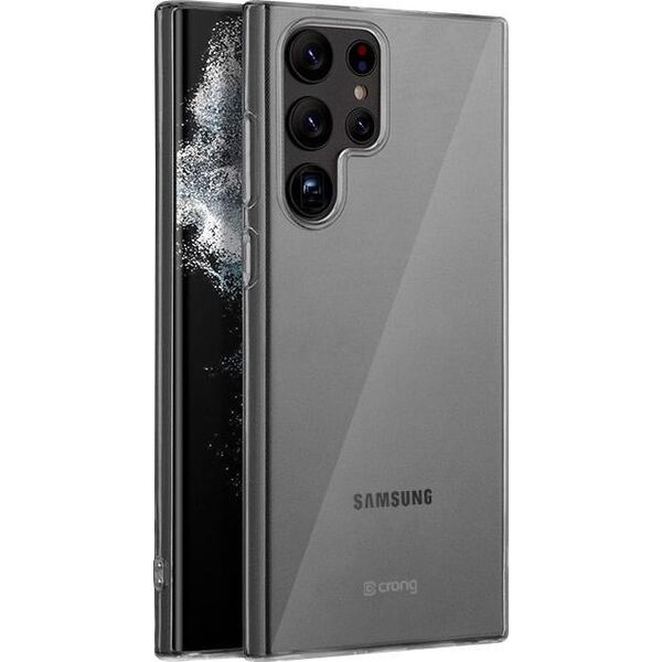 Crong Crong Crystal Slim Cover - Etui Samsung Galaxy S22 Ultra (przezroczysty) 11089212 5904310701358