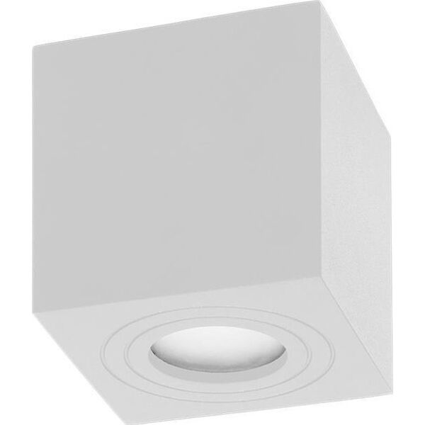 Lampa sufitowa Orno MEGY DLS GU10 downlight max 50W, IP54, kwadrat, biały, aluminium,AD-OD-6143WGU10 11210319 5908254818233