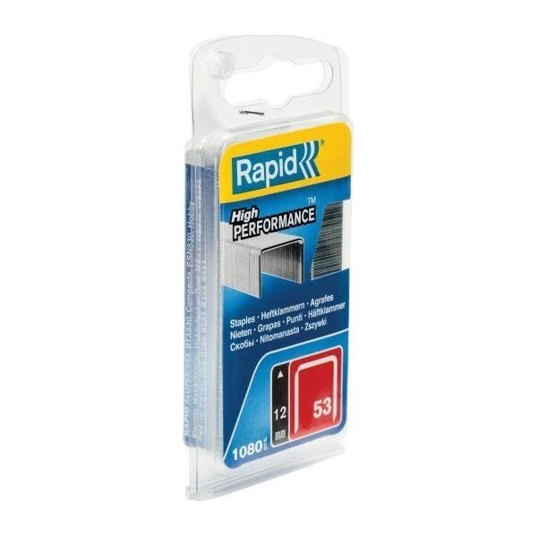 Rapid Zszywki z drutu cienkiego nr 53 (12 mm) - 1080 szt. 11221686 3221631095051