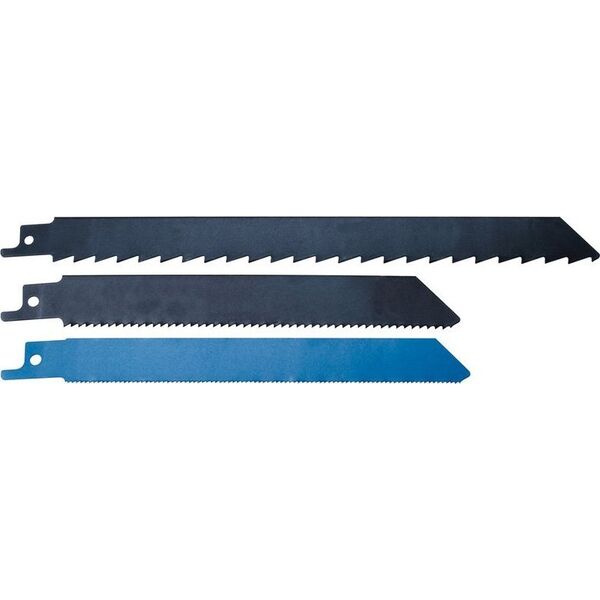 Wolfcraft Zestaw 3 brzeszczotów szablastych Wolfcraft - drewno, metal, tworzywo 11246015 4006885843707