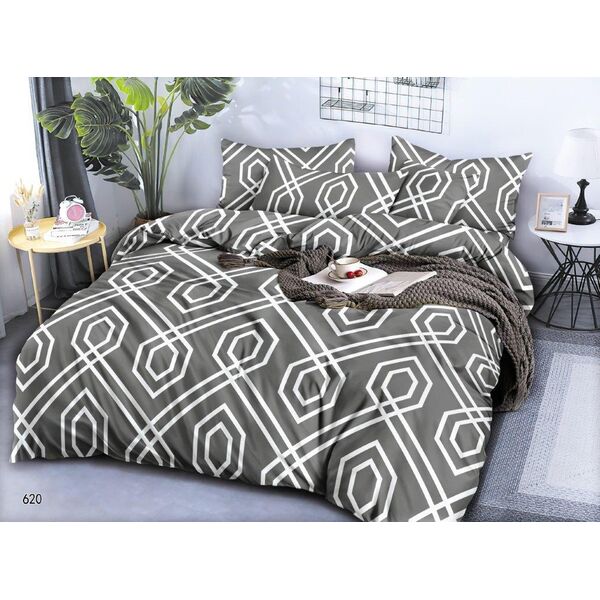 Cotton World Pościel 200x220 bawełna satynowa 3D Fashion Home gruba 3 części 620 11260401 5999108428760
