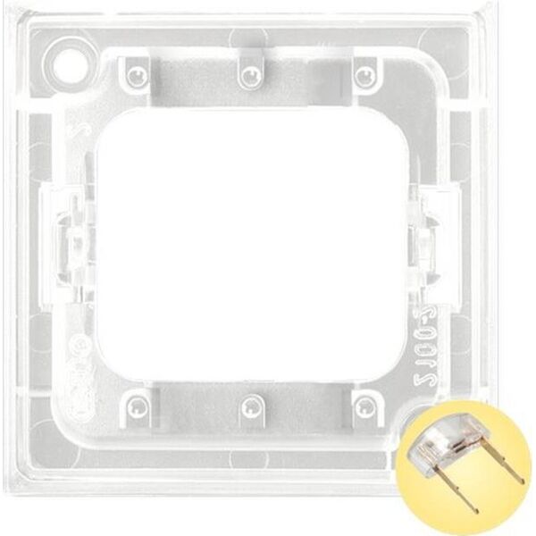 Ospel Zespół podświetlenia LED Ospel Aria ZP-4UG 0,1W do łączników potrójnych złoty 11267664 5907577491543