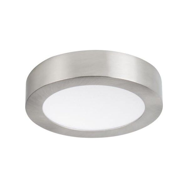Lampa sufitowa Kanlux Kanlux Carsa 27210 plafon lampa sufitowa 1x12W LED niklowy 11268086 5905339272102