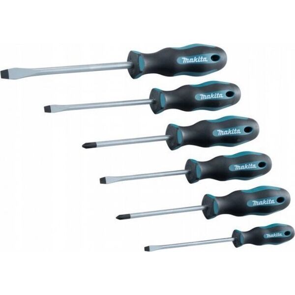 Makita ZESTAW WKRÄTAKÃW 6 SZT. SL + PH 11276536 88381579841