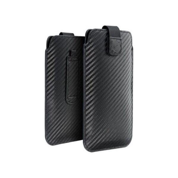 ForCell Futerał Forcell POCKET Carbon - Model 06 - do NOKIA C5 / E51 / E52 / 515 SAMSUNG S5610 11465695 5903396127281