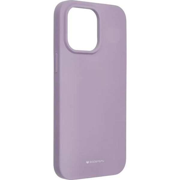 Merkury Etui SILICONE CASE IPHONE 14 PRO MAX (6.7), lawendowy 12269155 8809887825643