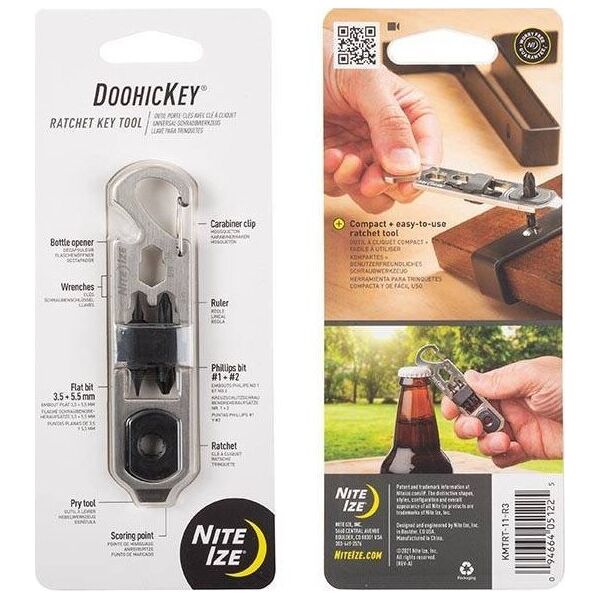 NiteIze Brelok Nite Ize Microtool DoohicKey stal nierdz 12363112 94664051225