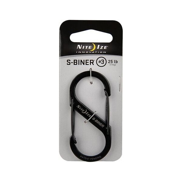 NiteIze Karabinek Nite Ize Sbiner 3 Black 12363126 94664007383