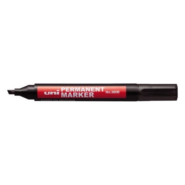 Uni MARKER PERMANENTNY ŚCIĘTY 1,0-4,5mm UNI NO-380 CZARNY 12371568 4902778198124